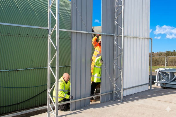 Warehouse Wall Partition