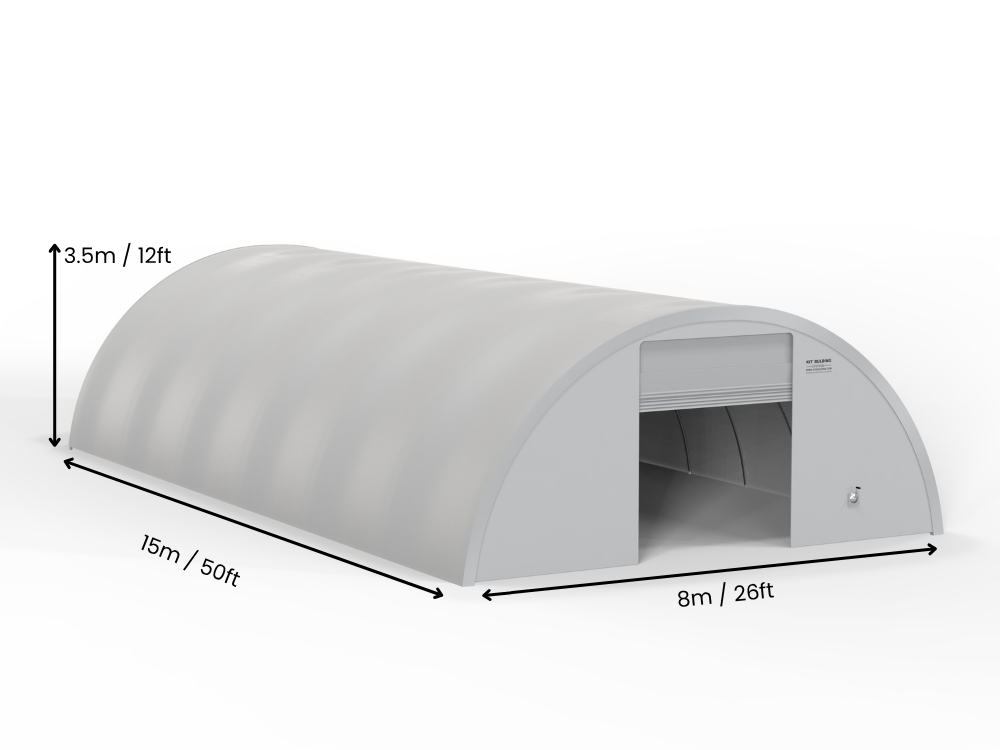 Bâtiments de stockage ronds en PVC