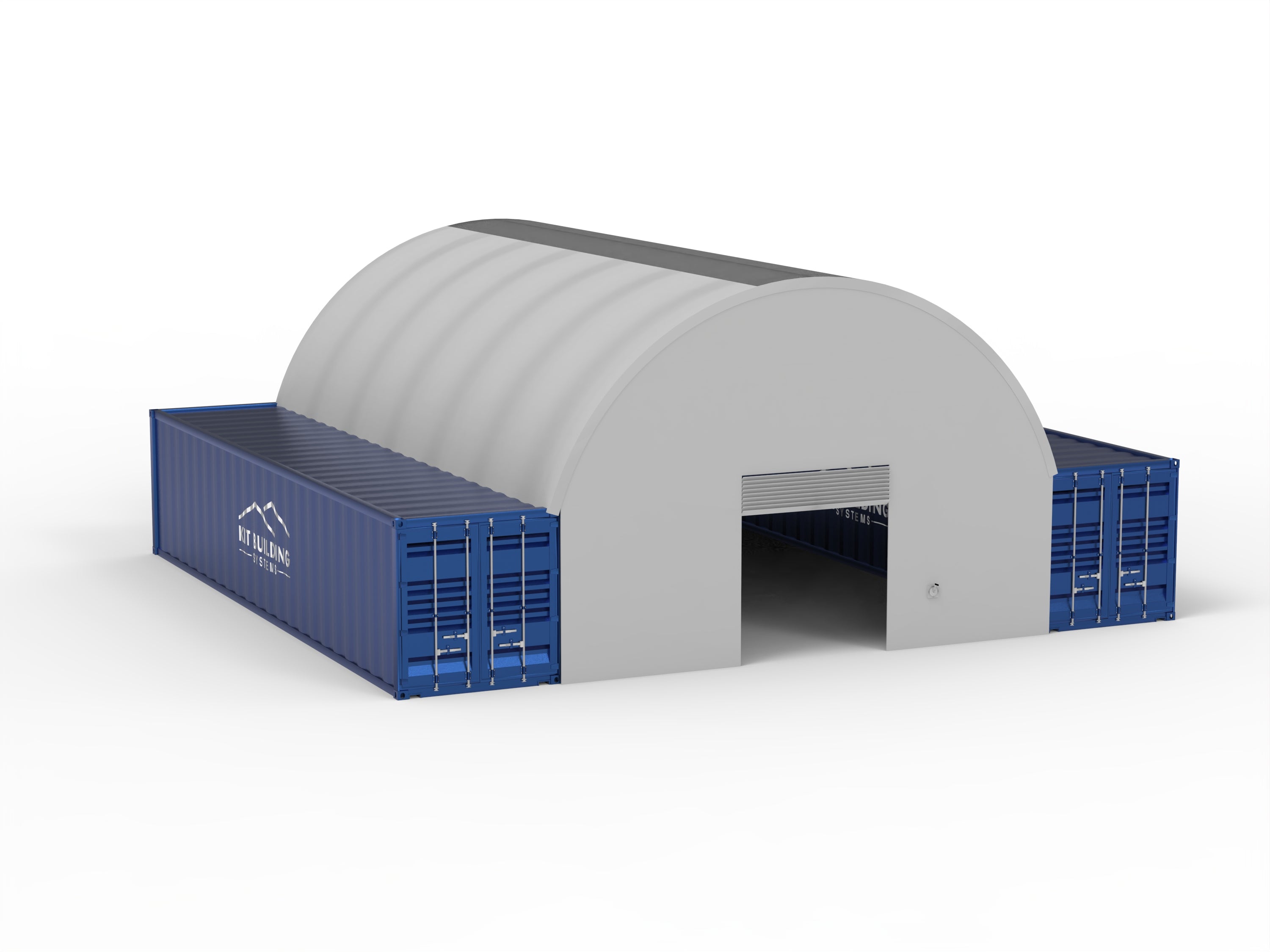 Container­überdachung (8m x 12m x 3m)