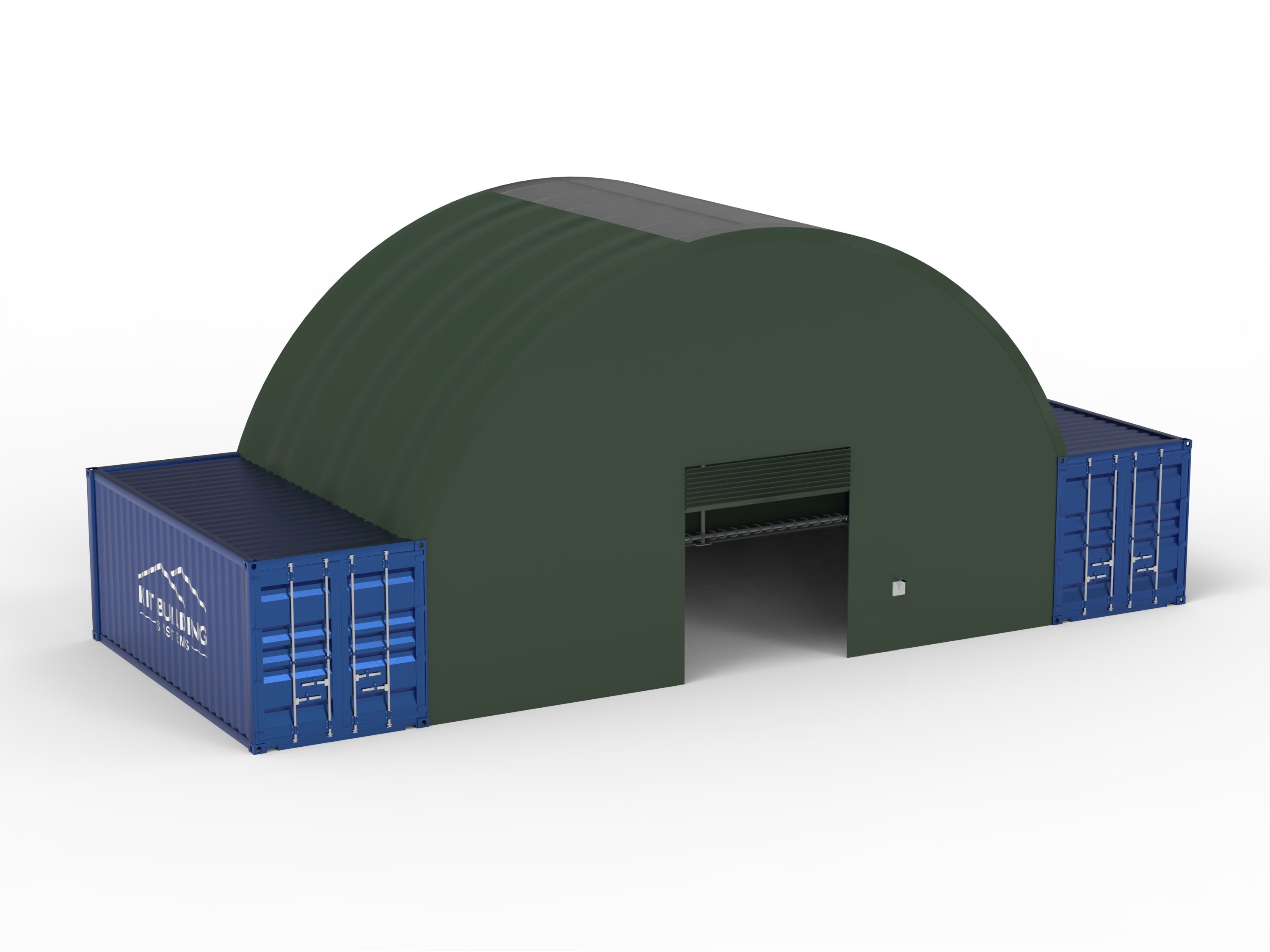 Container­überdachung (10m x 6m x 3.6m)