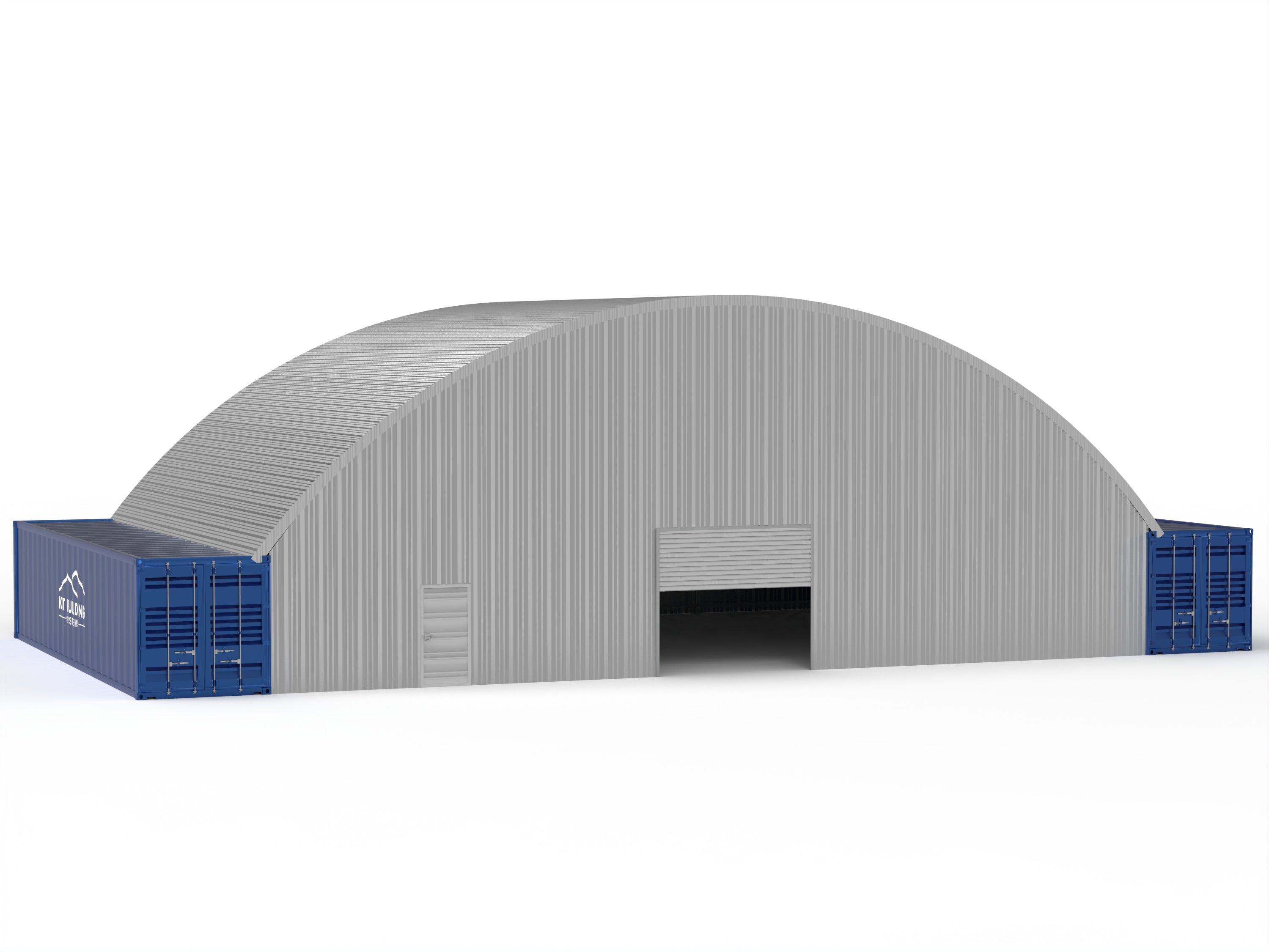 Auvents en conteneurs en acier - 10m x 12m x 3.6m (33ft x 40ft x 12ft)