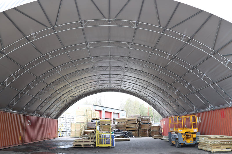 Container Schuilplaats - 60ft x 80ft x 20ft (18m x 24.3m x 6m)