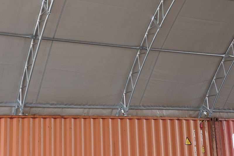 Container Schuilplaats - 60ft x 80ft x 20ft (18m x 24.3m x 6m)