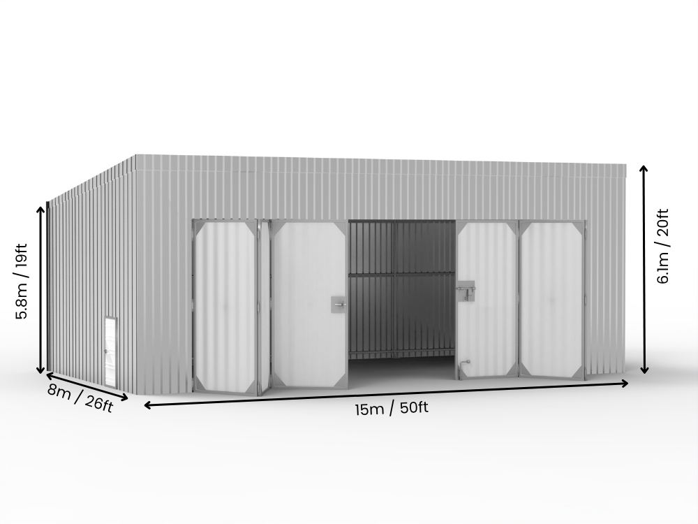 Mono Pitch Stalen Gebouwen