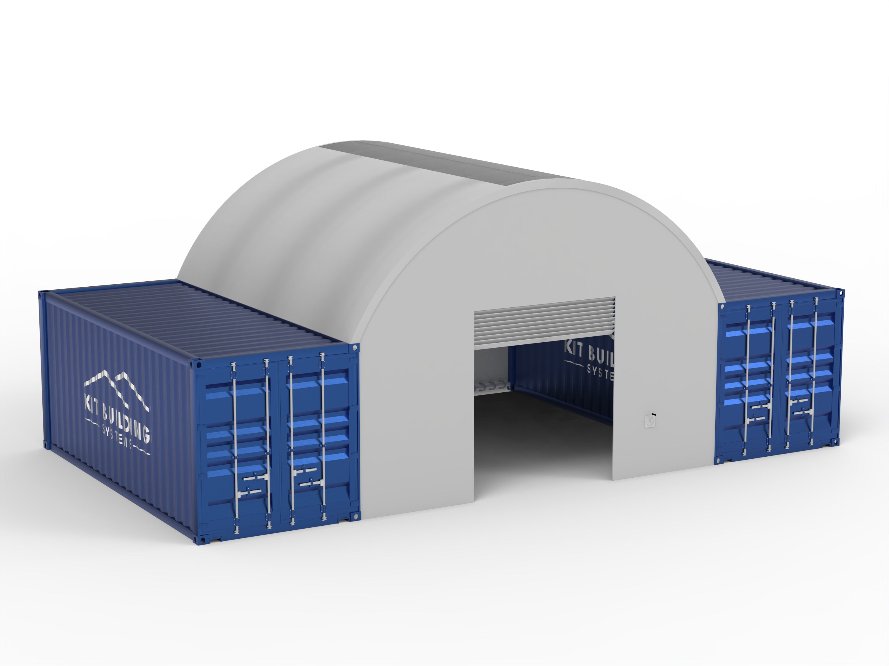 Auvents de conteneurs - 20 pieds x 20 pieds x 6,5 pieds (6 mx 6 mx 2 m)