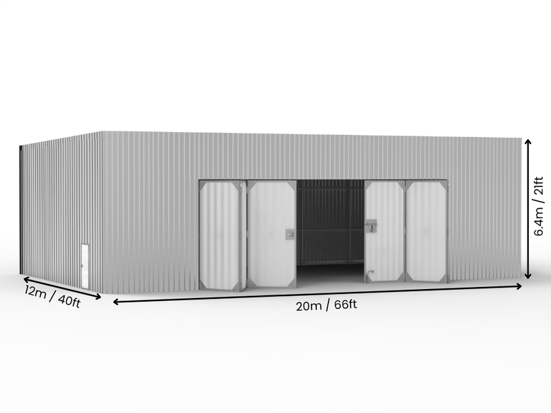 Mono Pitch Stalen Gebouwen