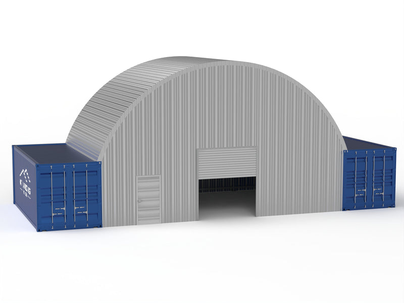 Stalen Containerluifels - 33ft x 20ft x 12ft (10m x 6m x 3.6m)