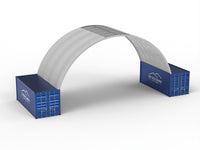 Containerluifels - 40ft x 20ft x 15ft (12m x 6m x 4,5m)