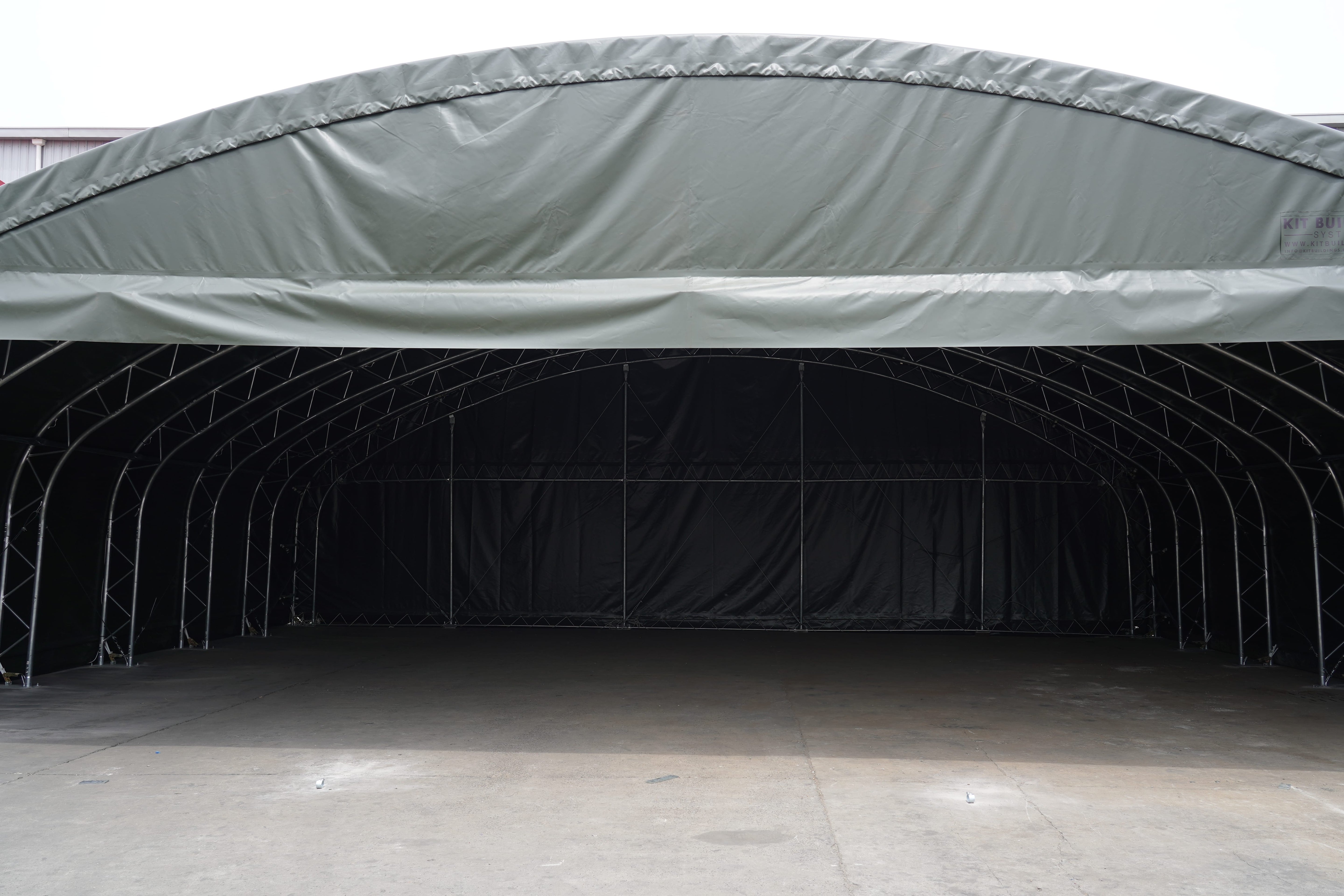 Hangar à avions | Vert