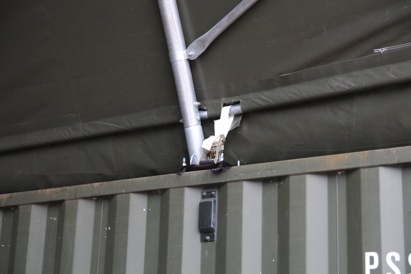 Kit Buildings Container Shelter - 33ft x 20ft x 12ft (10m x 6m x 3.6m)