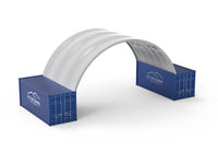 Containerüberdachungen – 33 Fuß x 20 Fuß x 12 Fuß (10 m x 6 m x 3,6 m)
